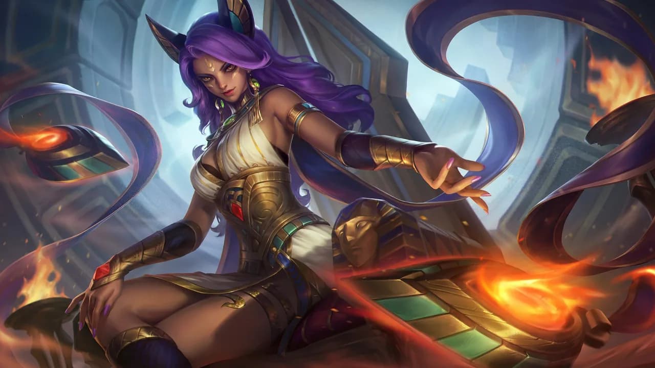 Esmeralda Cleopatra skin artwork