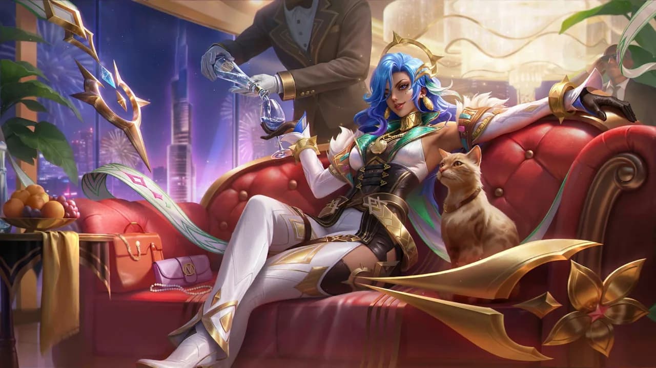 Esmeralda Petal's Razor skin artwork