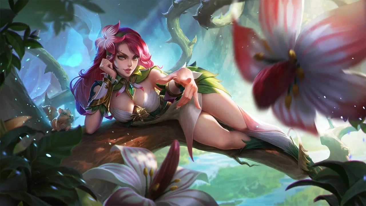 Esmeralda Poison Vine skin artwork