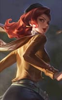 Esmeralda wearing the Lady Thief skin, in-game portrait