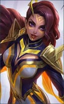 Esmeralda wearing the The Foreseer skin, in-game portrait