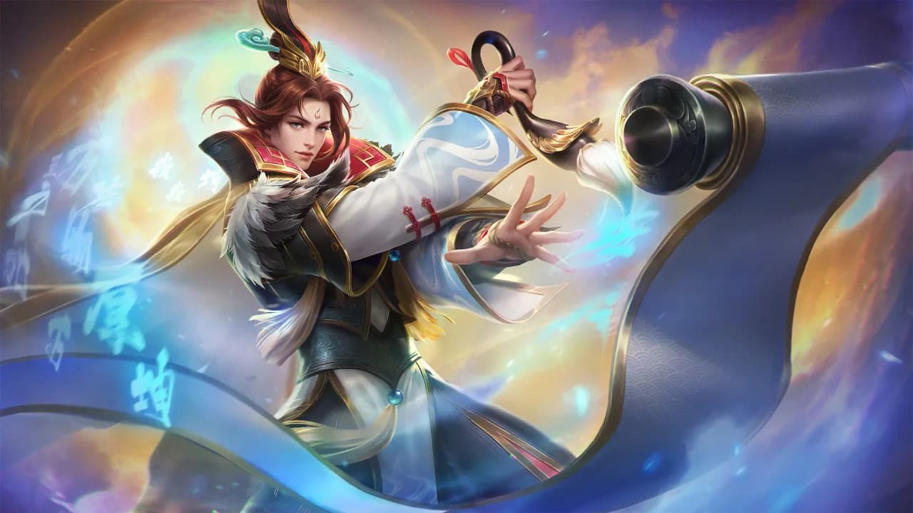 Estes White Crane skin artwork