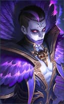 Estes wearing the Crow Bishop skin, in-game portrait