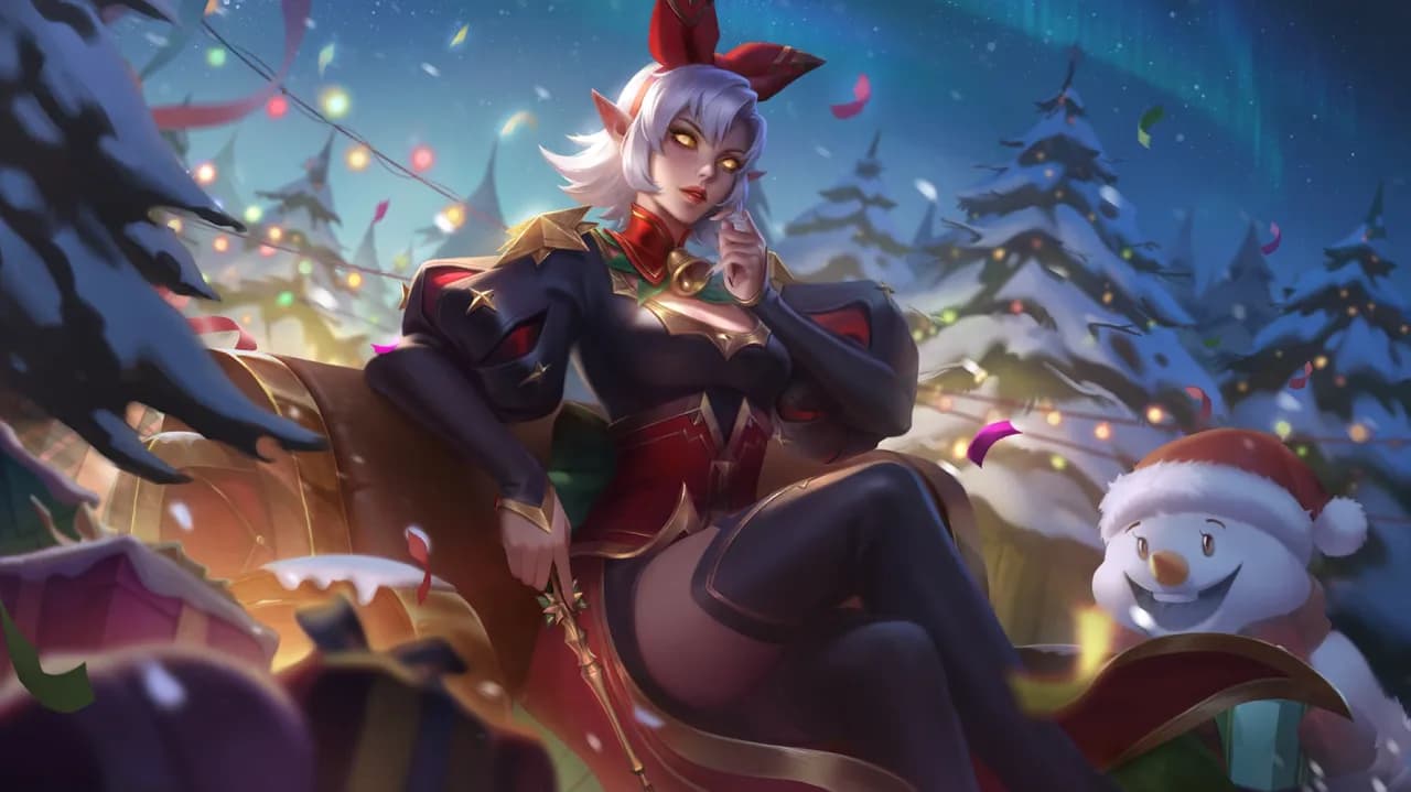 Eudora Christmas Carnival skin artwork