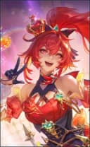 Fanny wearing the P.ACE Fanny skin, in-game portrait