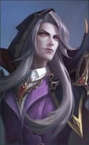 Faramis wearing the Royal Magus skin, in-game portrait