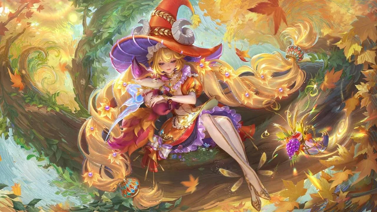 Floryn Herald of Autumn skin artwork