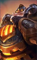 Franco wearing the Locomotive skin, in-game portrait