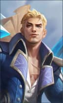 Fredrinn wearing the Regal Renegade skin, in-game portrait