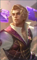 Fredrinn wearing the Jewel Connoisseur skin, in-game portrait
