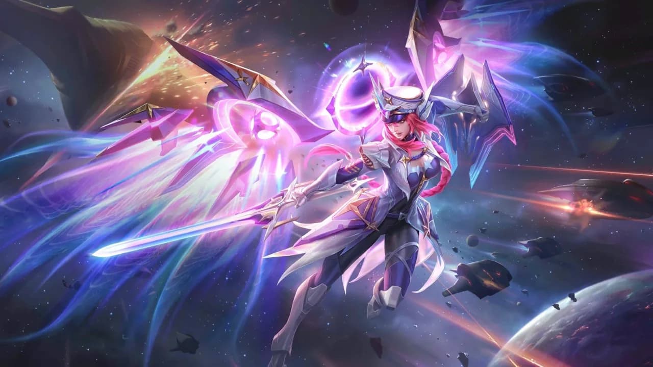 Freya Galatic Vanquisher skin artwork