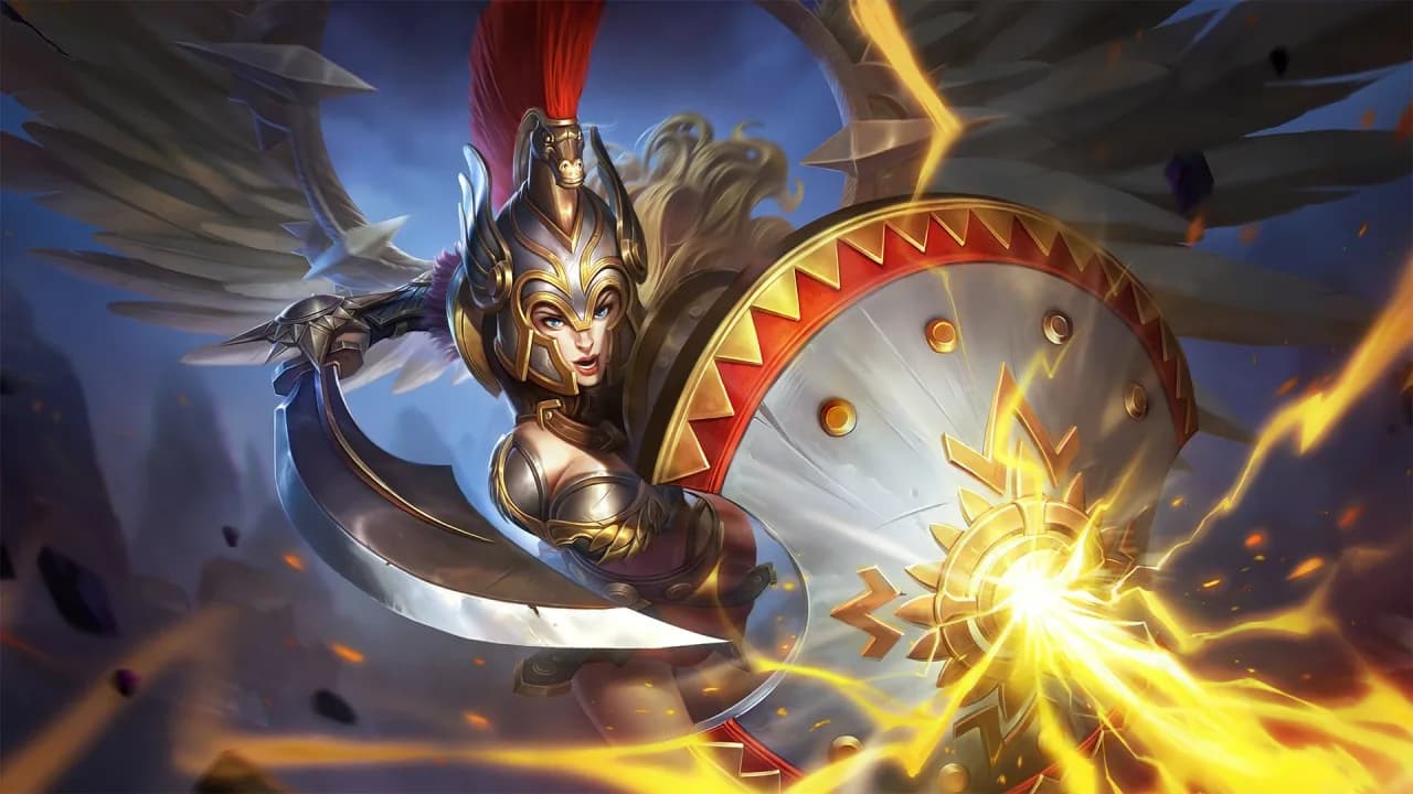 Freya Gladiator skin artwork