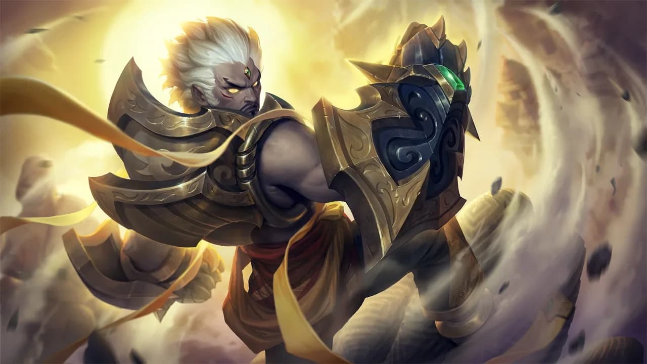 Gatotkaca Arhat King skin artwork