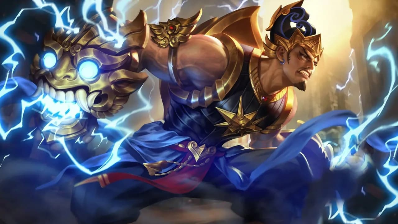 Gatotkaca Iron Steel skin artwork