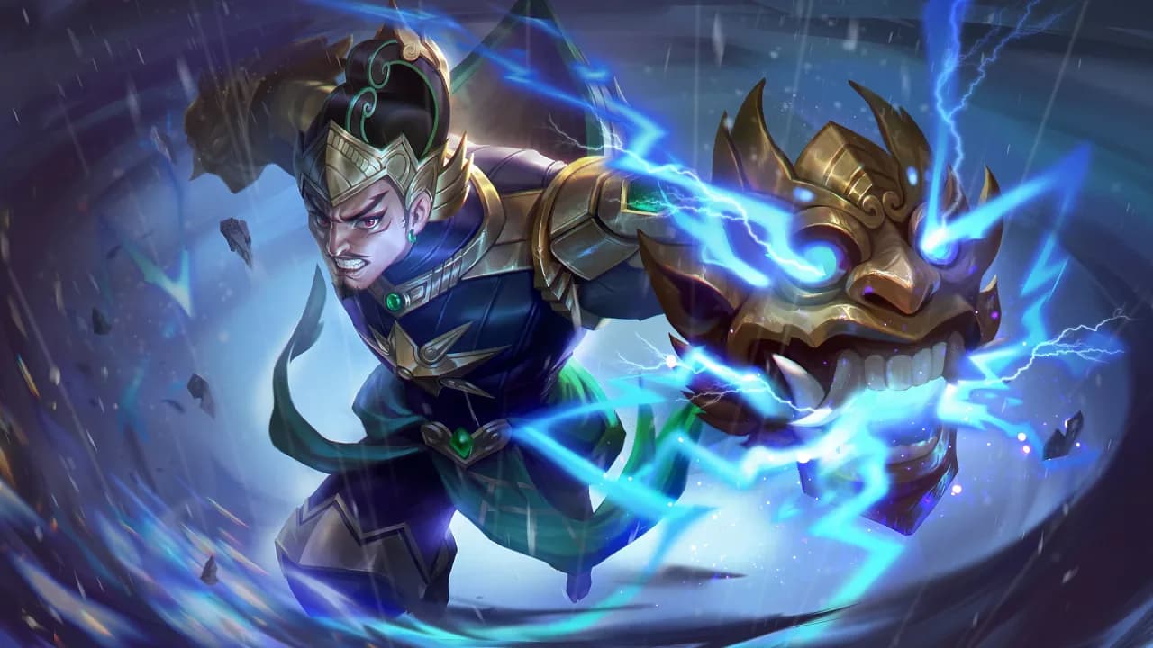 Gatotkaca Mighty Guardian skin artwork