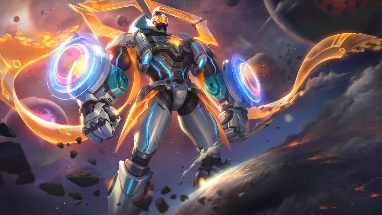 Gatotkaca Sentinel skin artwork