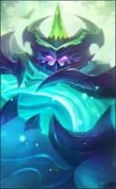 Gloo wearing the Verdant Enchanter skin, in-game portrait