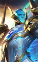 Gord wearing the Conqueror skin, in-game portrait