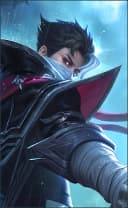 Granger wearing the Death Chanter skin, in-game portrait
