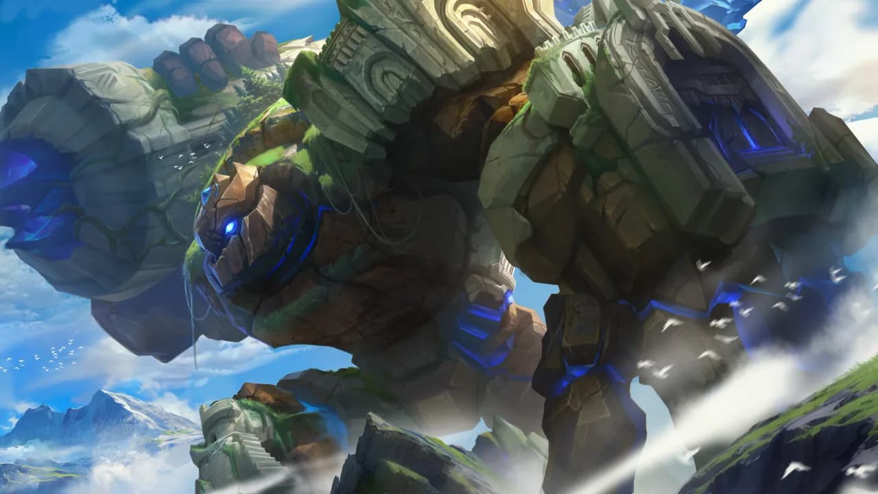 Grock Fortress Titan skin artwork