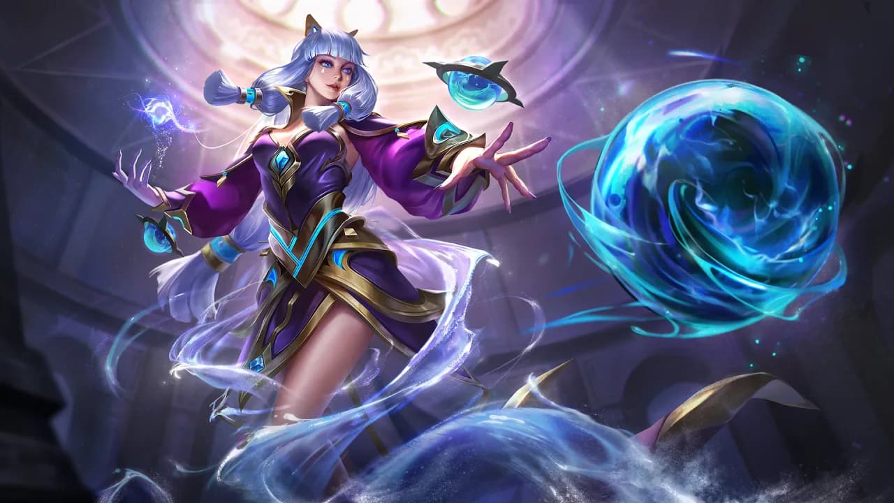 Guinevere Amethyst Dance skin artwork