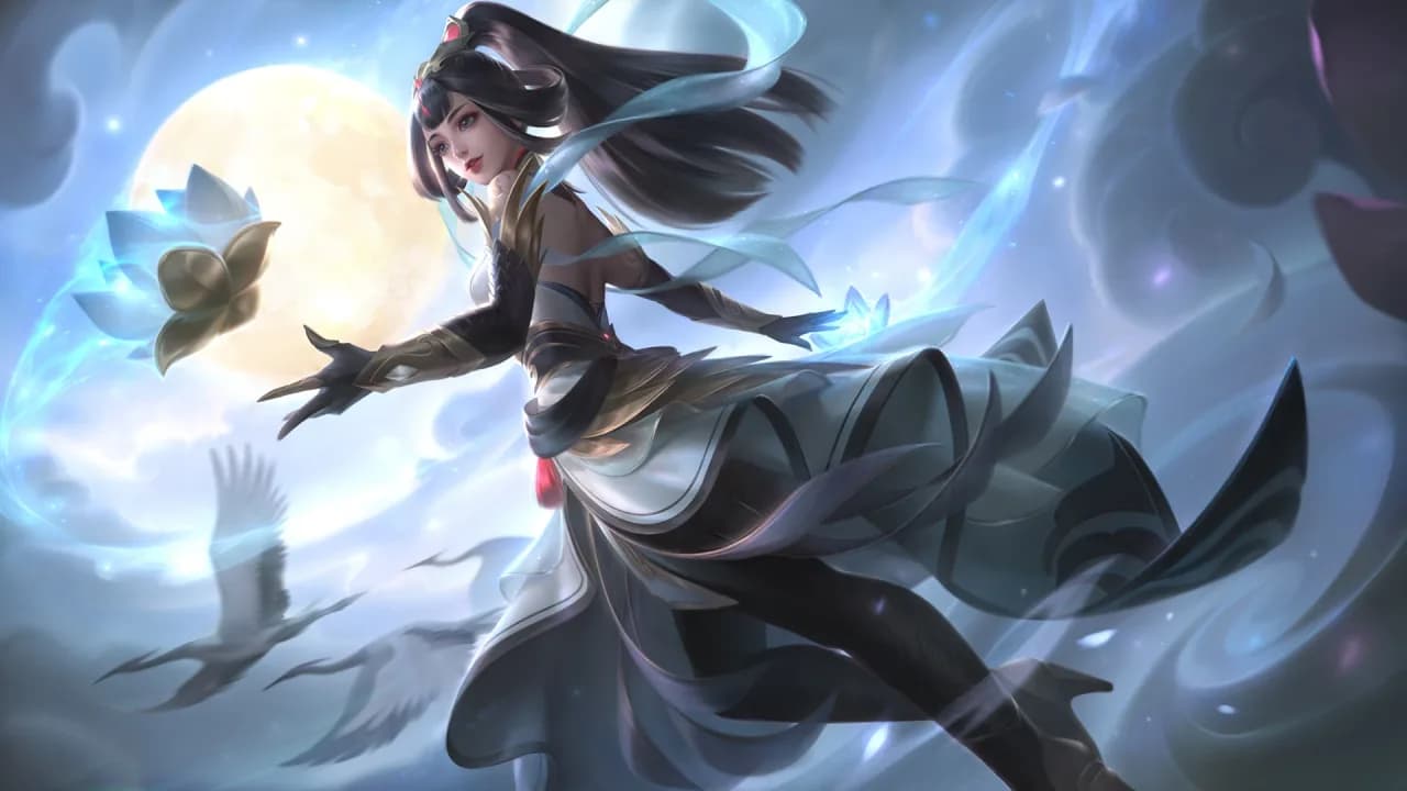 Guinevere Lady Crane skin artwork