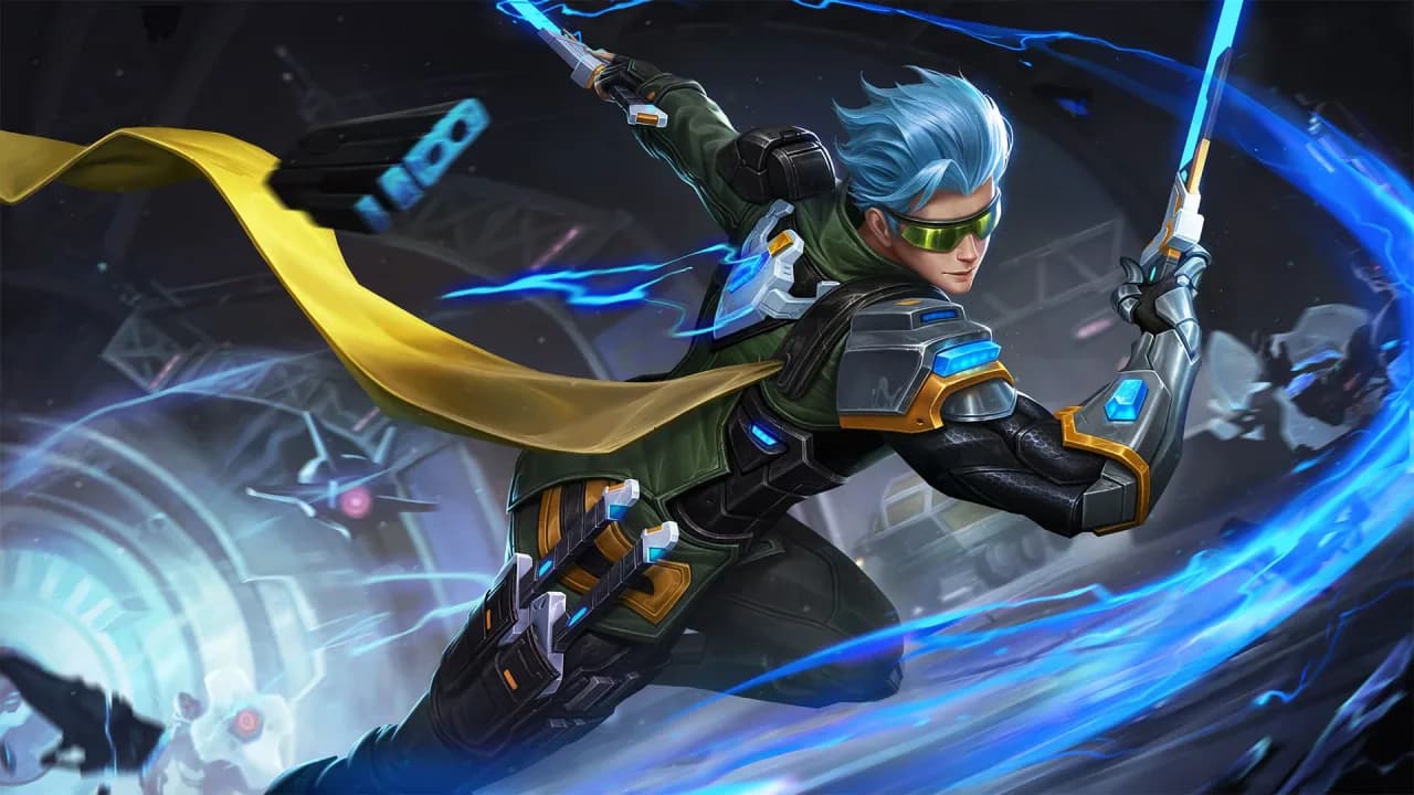 Gusion Cyber Ops skin artwork