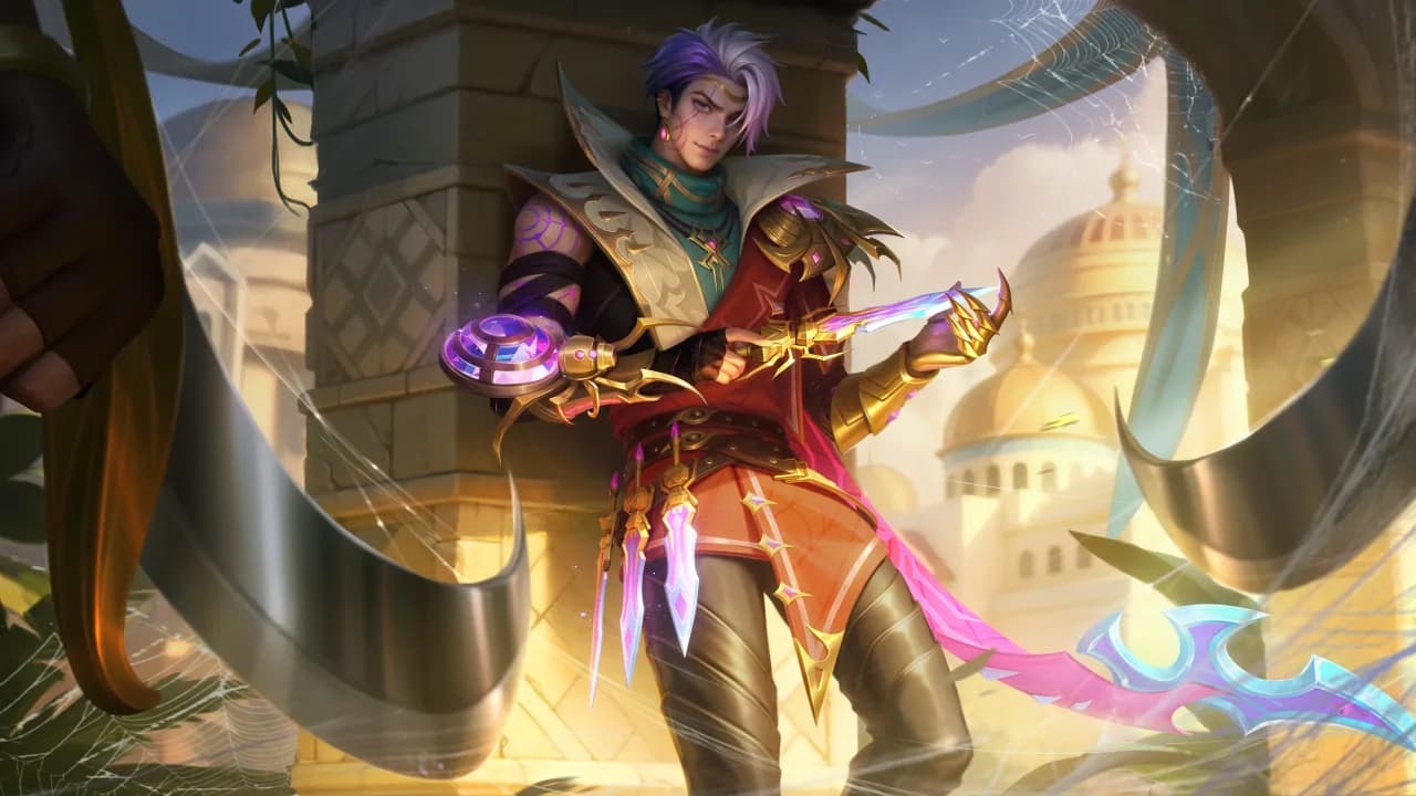 Gusion Desert Spider skin artwork