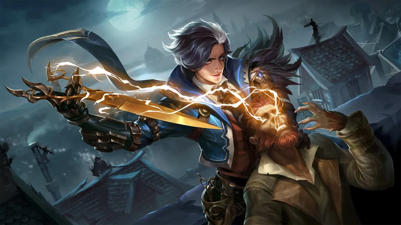 Gusion Hairstylist skin artwork