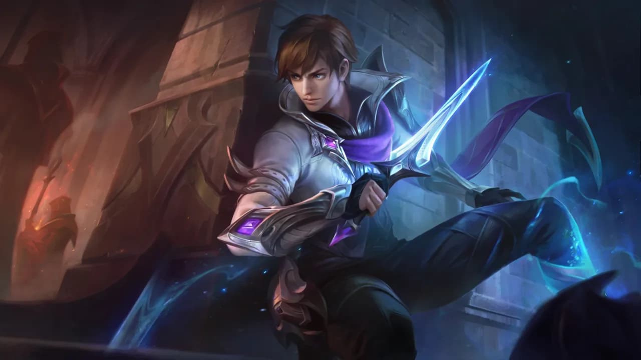 Gusion Holy Blade skin artwork