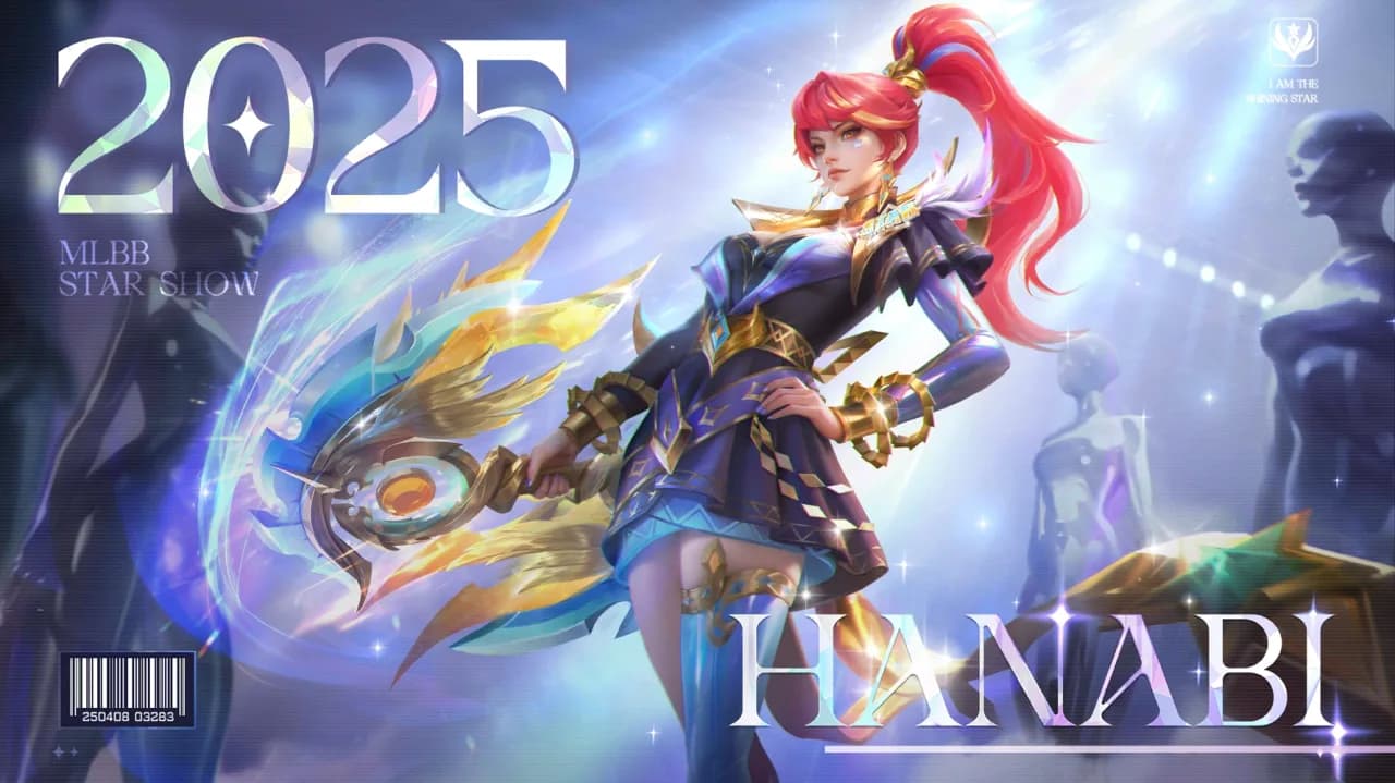 Hanabi Chic Glamour skin artwork