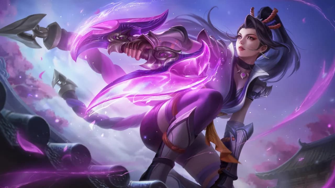 Hanabi Resplendent Iris skin artwork