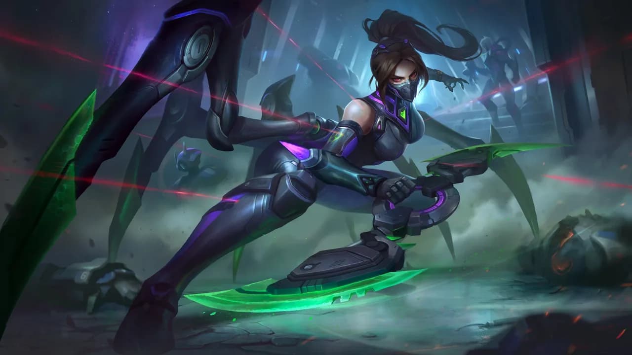 Hanabi V.E.N.O.M. Nephila skin artwork