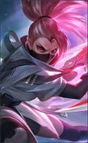 Hanabi wearing the Field Op skin, in-game portrait