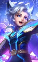 Harith wearing the EVOS Legends skin, in-game portrait