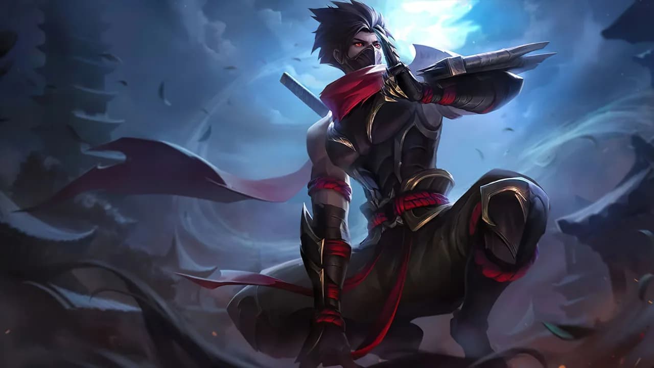 Hayabusa Crimson Shadow skin artwork