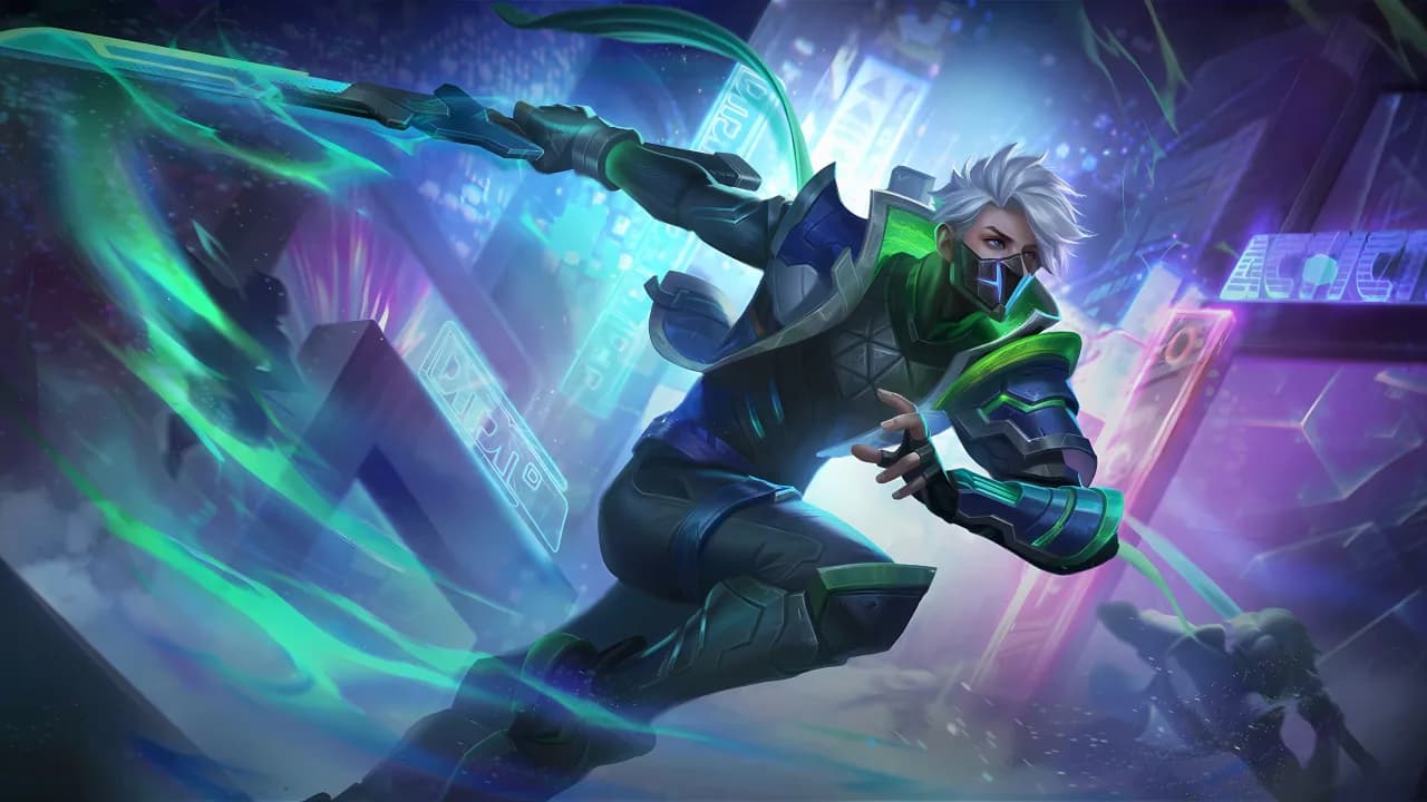Hayabusa Techie Ninja skin artwork