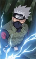 Hayabusa wearing the Kakashi Hatake skin, in-game portrait