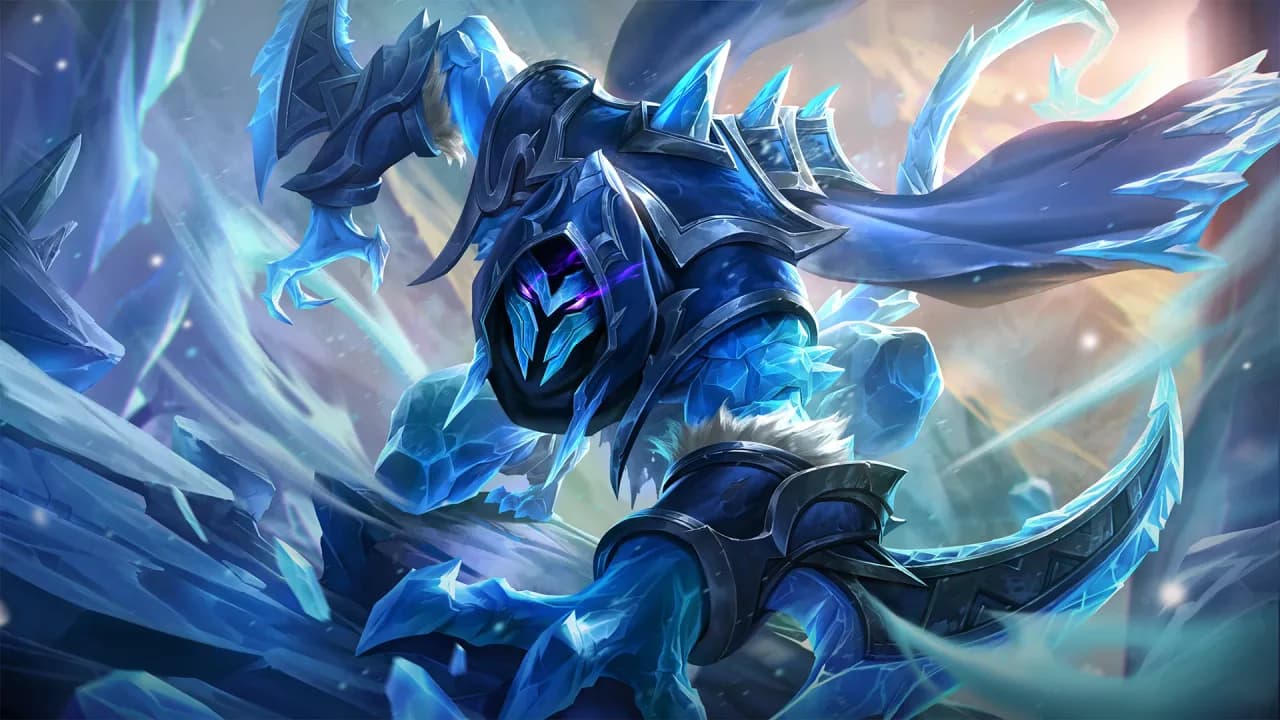 Helcurt Ice Scythe skin artwork