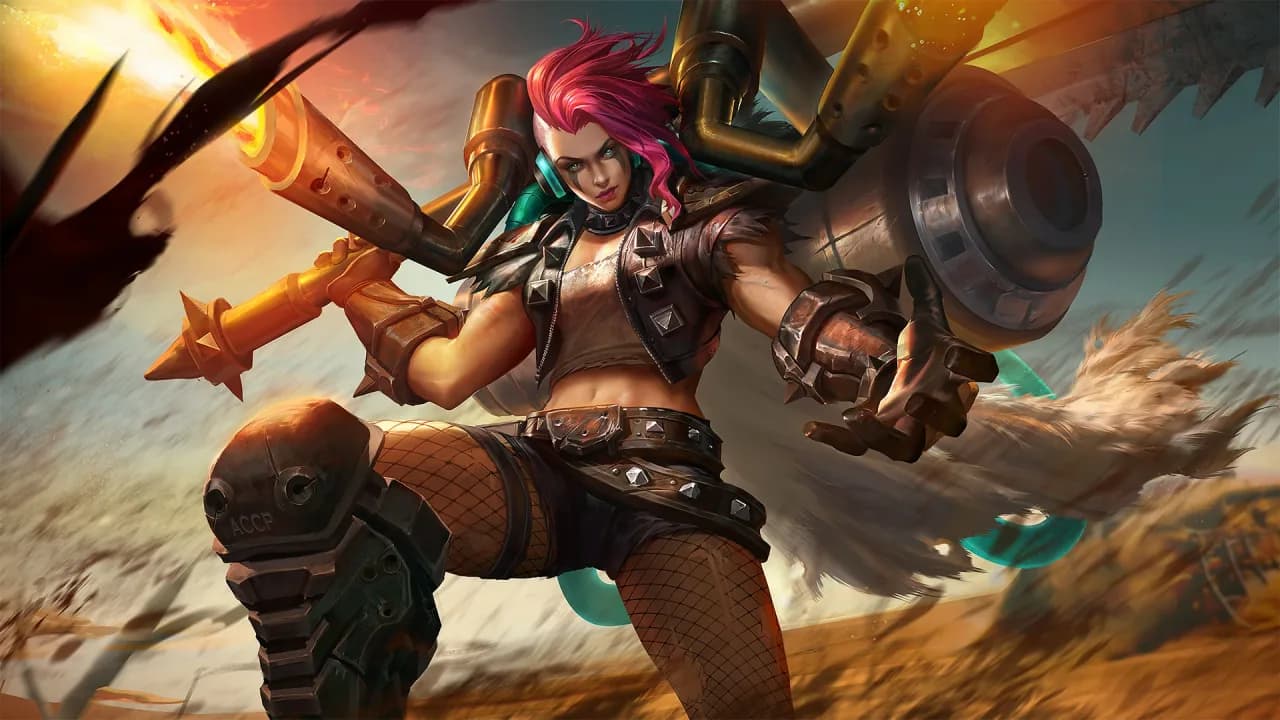 Hilda Flower of the Wastes skin artwork