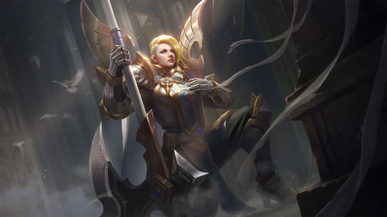 Hilda Sacred Guard skin artwork
