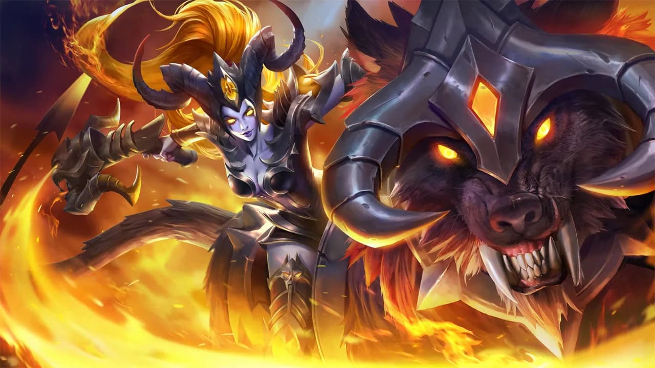 Irithel Hellfire skin artwork