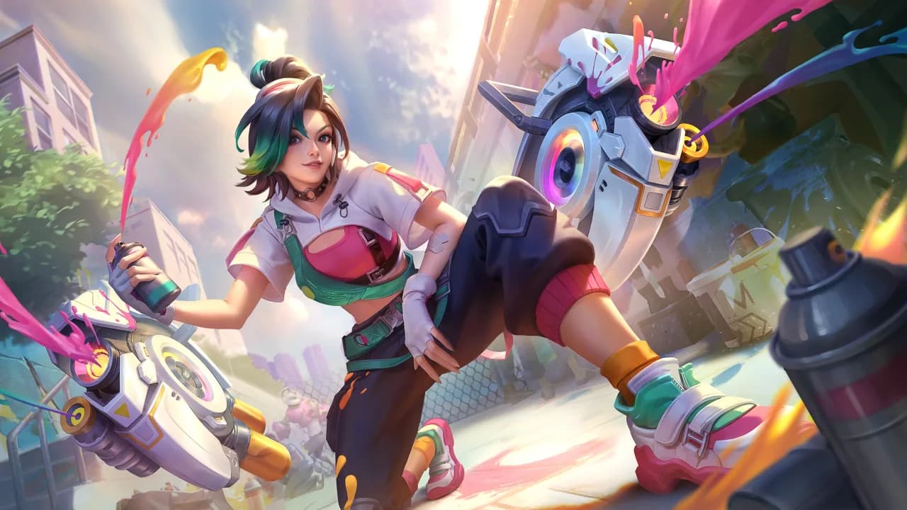 Ixia Dynamic Streak skin artwork