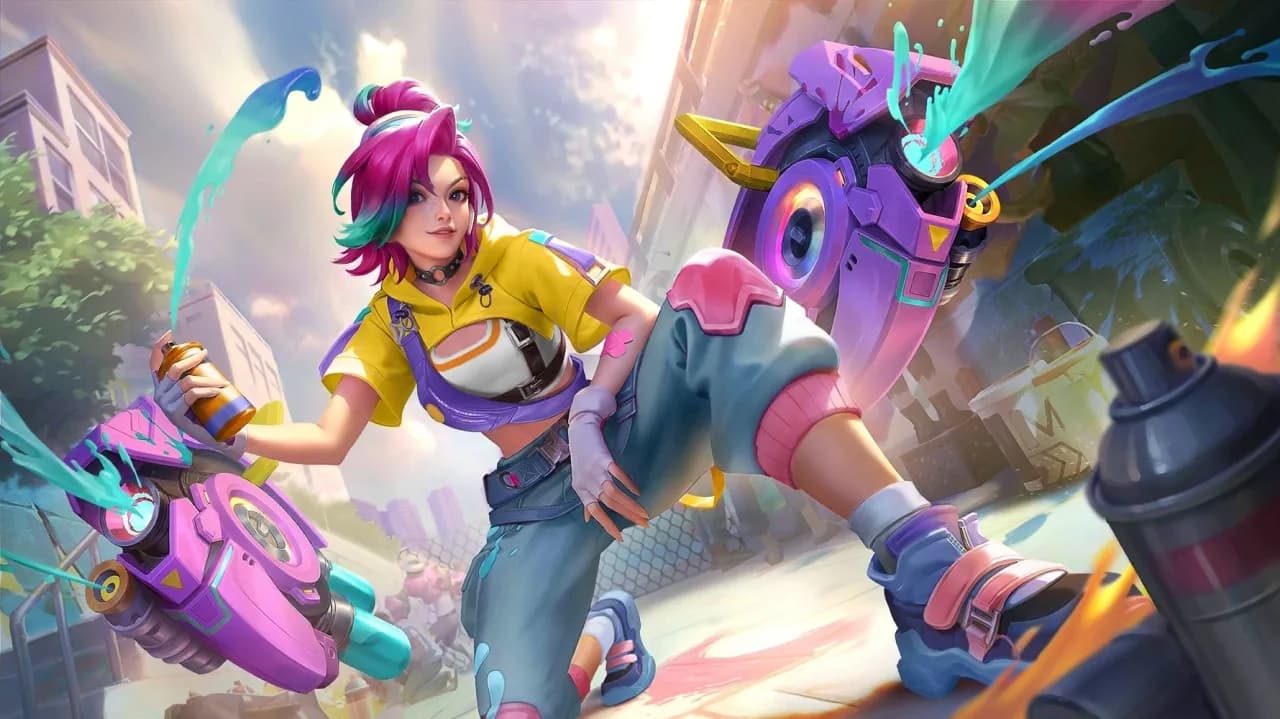 Ixia Dynamic Style skin artwork
