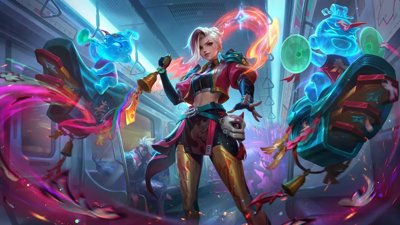 Ixia Invoker's Command skin artwork