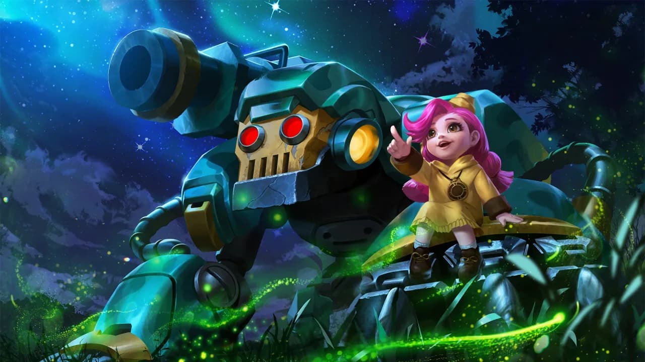 Jawhead Girl Scout skin artwork
