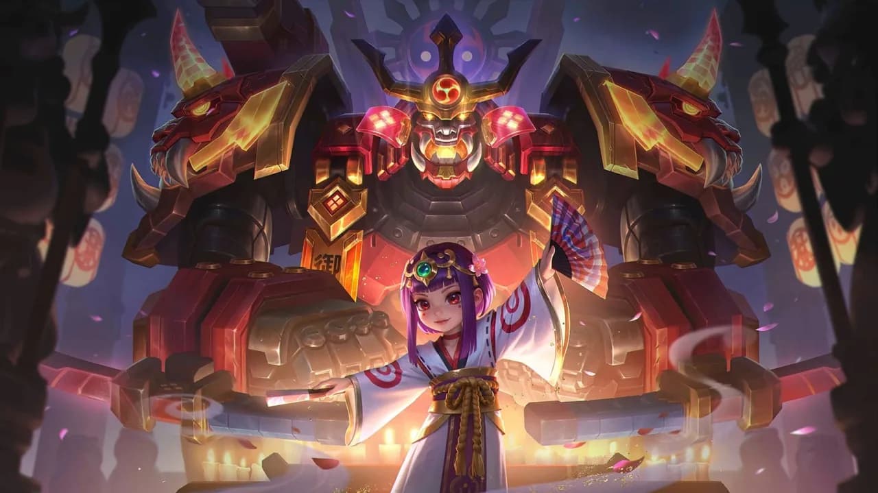 Jawhead Samurai Mech skin artwork