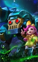 Jawhead wearing the Girl Scout skin, in-game portrait