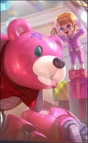 Jawhead wearing the Candy Bear skin, in-game portrait