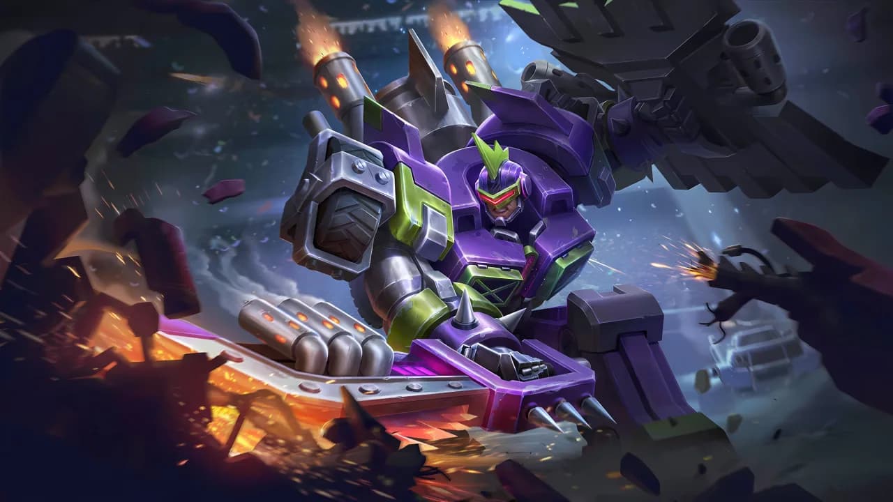 Johnson Death Ride skin artwork